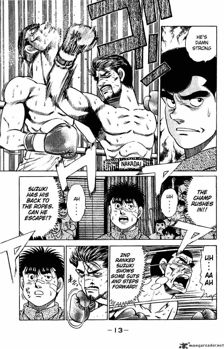 Hajime no Ippo: Fighting Spirit, Chapter 124 image 14